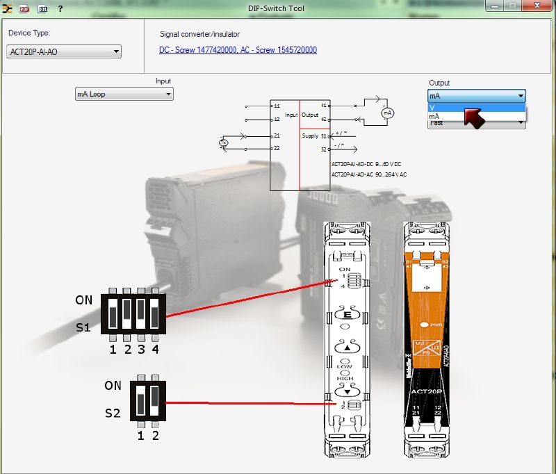 2456860000 - Versatile DC Isolating Amplifier for Signal Conversion and Isolation
