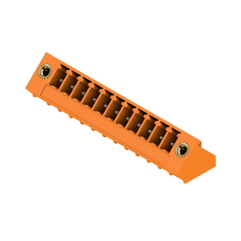 1976830000 - 3.81mm Orange 11-Pole PCB Plug Connector, 135° Angle  (Pack of 50)