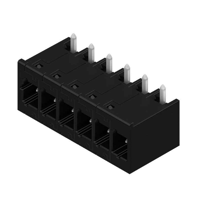 8000072509 - 5mm Pitch 6-Pole RoHS PCB Connector, 270-Degree Design  (Pack of 17)