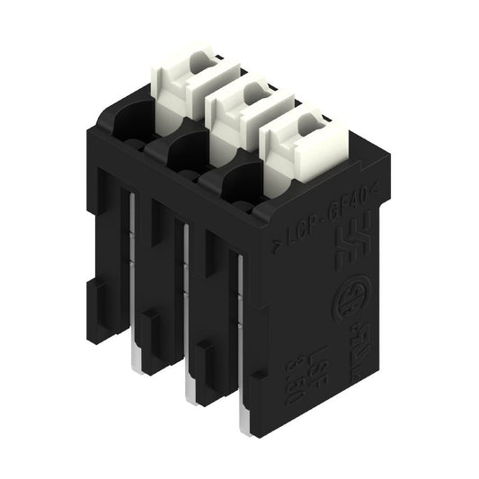 1870650000 - 3-Pole Black PCB Connector, 1.5mm Pin, 180° Orientation  (Pack of 49)
