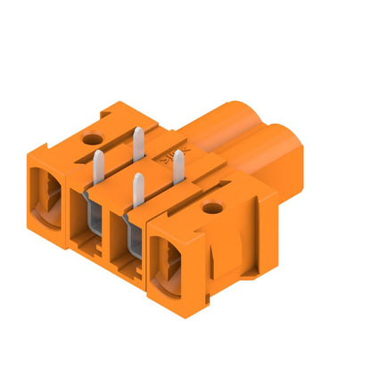 1843750000 - 5.08mm Orange Female Header Connector with 3.2mm Solder Pins  (Pack of 90)
