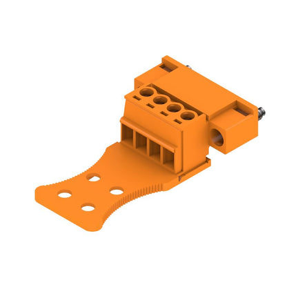 1237550000 - 3.81mm 4-Pole PCB Connector at 180° Angle  (Pack of 50)