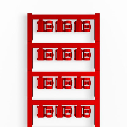 1062020000 - Red 12x9.3mm Cable Markers for 4-6mm Cables  (Pack of 120)