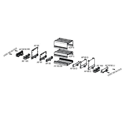 4011200000 - Steel Screw M2.9x13VZ, 5.6mm Depth, 100 Pack  (Pack of 100)