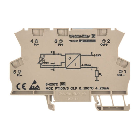 8705990000 - 2-/3-Wire Temperature Converter with Tension-Clamp Connection  (Pack of 10)