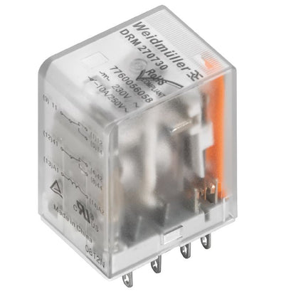 7760056051 - 24V DC Relay with 10A, Plug-In Design, UL Certified  (Pack of 20)