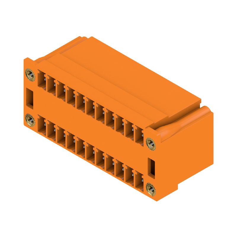 1973350000 - 3.81mm PCB Connector, 22-Pole Orange Header  (Pack of 20)