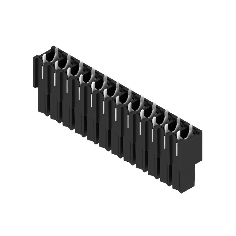 1976640000 - 3.81mm PCB Female Header Connector, 12 Poles, Black Box  (Pack of 50)