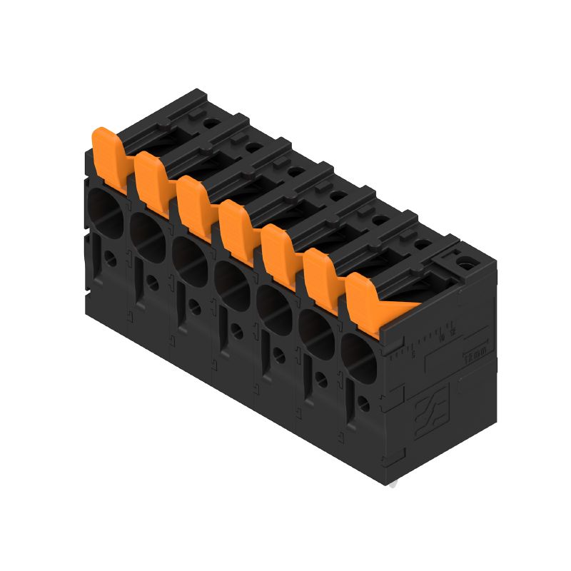 2472130000 - 7-Pole Right-Angle Circuit Board Terminal, 5mm Pins  (Pack of 50)