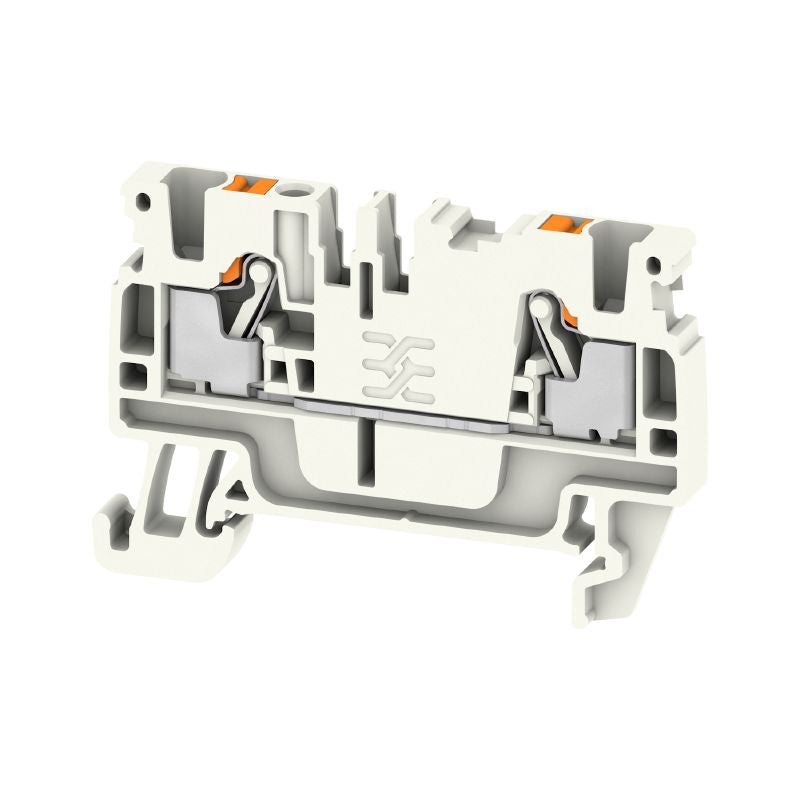 2003110000 - Light Grey 2.5 mm² Terminal, PUSH IN Connection, 800V/24A  (Pack of 100)