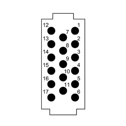 2748490000 - 17-Pole Signal Module, 160V, Crimp Connection, Compact Design  (Pack of 5)