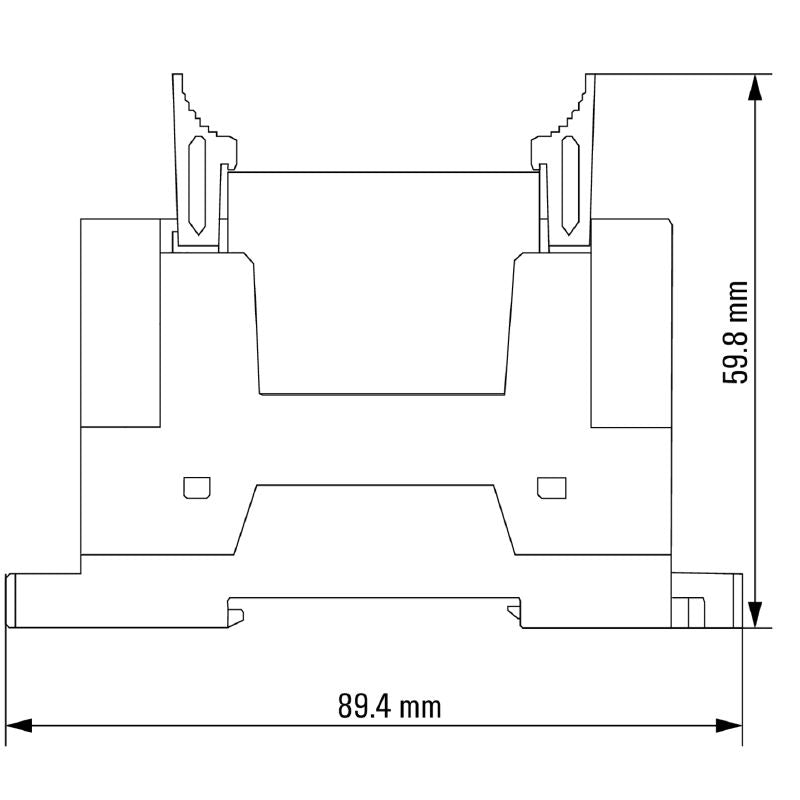 2759080000 - 24V DC Relay Module with 2NO & 2NC Contacts