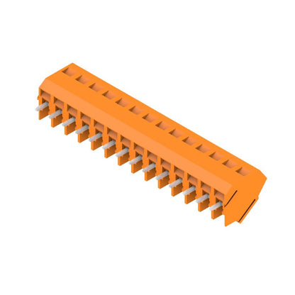 1233920000 - 5mm PCB Terminal, 14 Poles, 135° Angle, 3.5mm Pin Length  (Pack of 50)