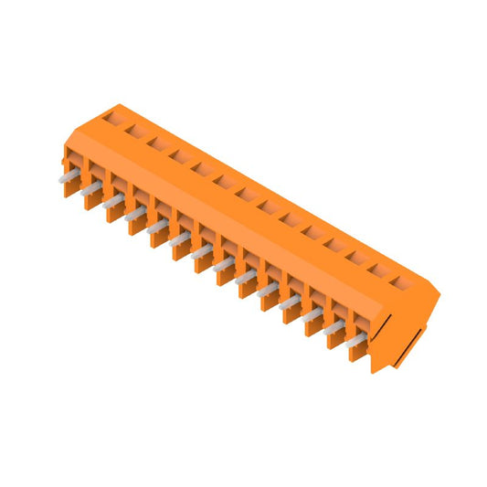 1233920000 - 5mm PCB Terminal, 14 Poles, 135° Angle, 3.5mm Pin Length  (Pack of 50)
