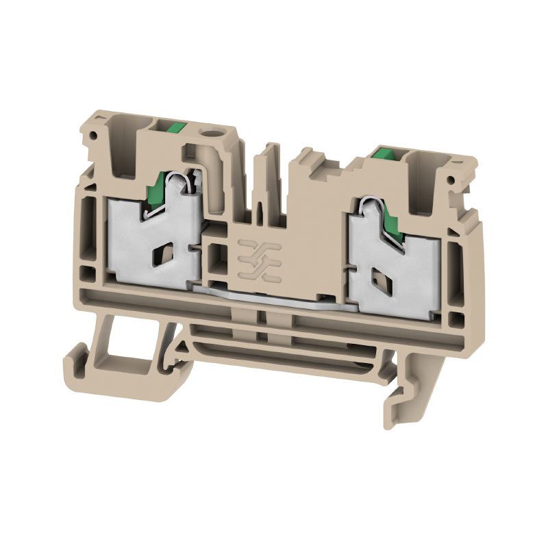 2874820000 - Dark Beige Snap-In Terminal Block, 62mm Height, 32A  (Pack of 50)