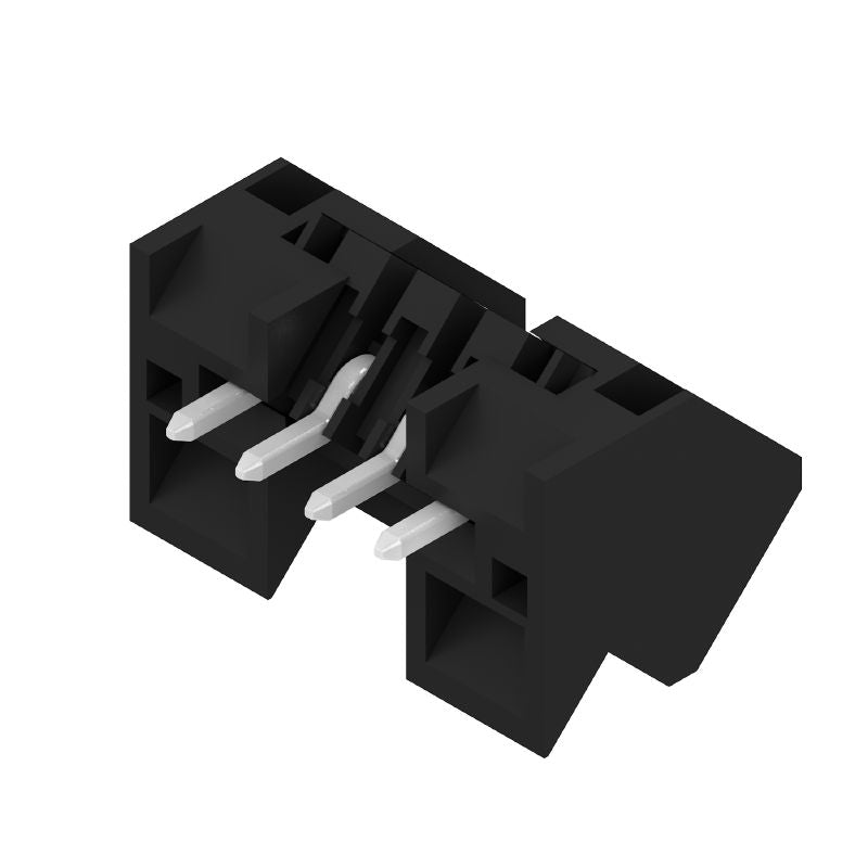 1003530000 - 3.50mm 4-Pole Black PCB Connector with 135° Flange  (Pack of 84)