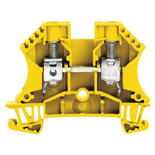 1833350000 - Yellow 10mm² Terminal Block, 57A, 1000V, Screw Connection  (Pack of 50)