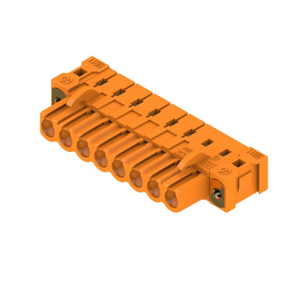 1465210000 - 5.08mm 8-Pole PCB Connector with Flange and 90-Degree Angle  (Pack of 36)