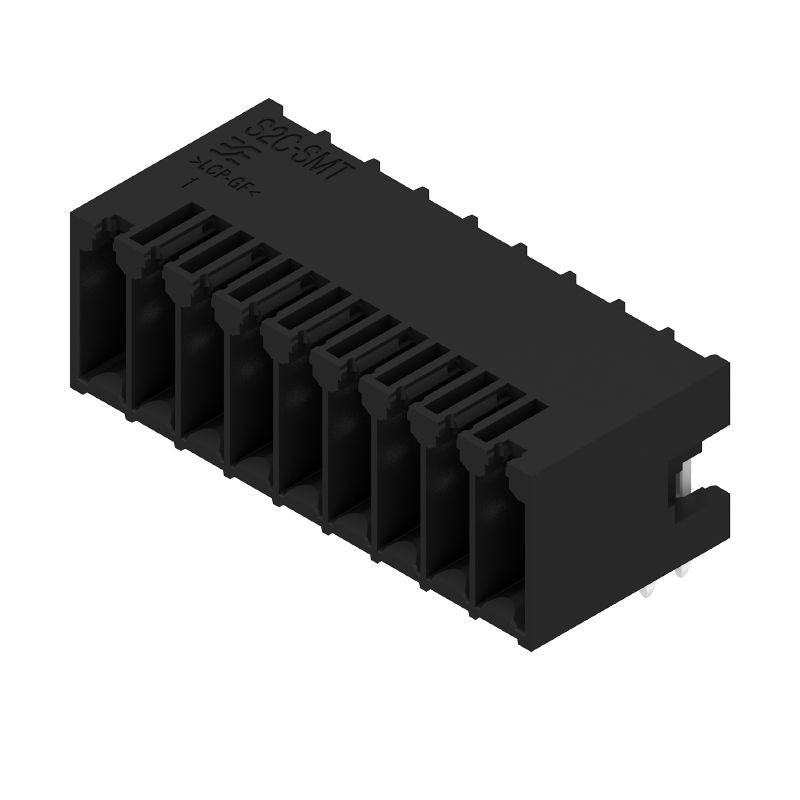 1359540000 - 3.50mm Black PCB Connector with 18 Pins and 90-Degree Angle  (Pack of 235)