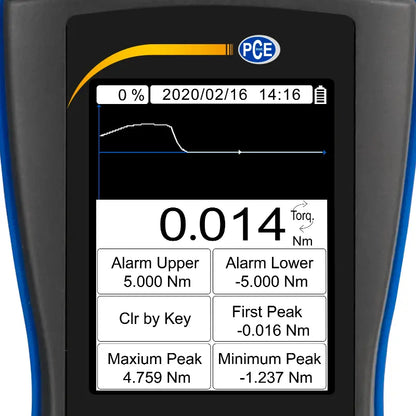PCE-DFG N 5TW - 5 Nm Torque Meter with Graphic Display & PEAK Function
