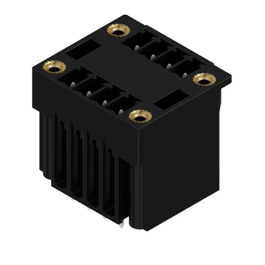 1030810000 - 3.81mm 8-Pole Black PCB Male Header Connector  (Pack of 44)