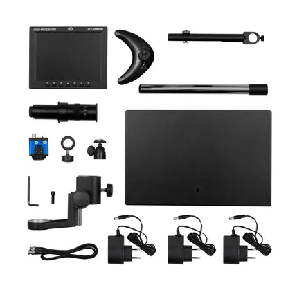 PCE-VMM 50 - 7-Inch Camera Microscope with 4.5x Zoom and LED Lighting