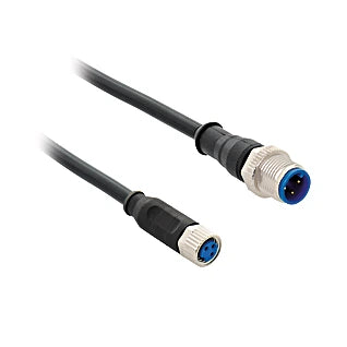 ZCGV001 - M8×1 3-Pin to M12×1 4-Pin Connection Cable
