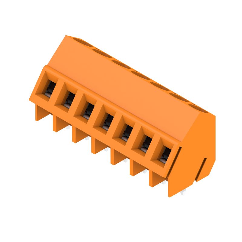 9994580000 - 5.08mm Pitch Circuit Board Terminal, 7 Poles, Orange  (Pack of 50)
