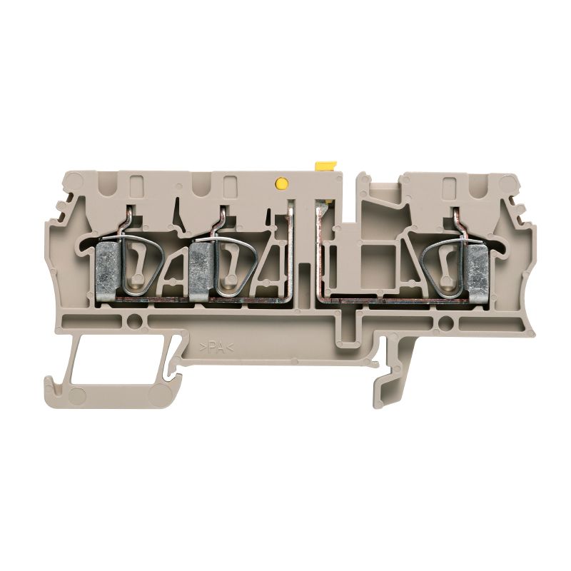 8731720000 - 2.5mm² Dark Beige Test-Disconnect Terminal with Pivoting Design  (Pack of 50)