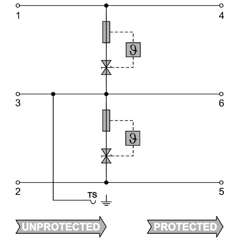 1064740000 - Surge Protector for Control Systems, 70V AC/DC Compliance  (Pack of 10)