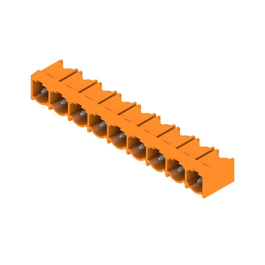 1980440000 - 7.62mm Male PCB Connector, 9 Poles, 90° Angle, Tinned Pins  (Pack of 50)