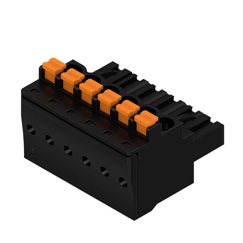 1000070001 - 5.08mm PCB Female Connector, 90° Angle, 400V, RoHS Compliant  (Pack of 60)