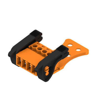 2444240000 - 3.81mm 4-Pole Male Plug PCB Connector with Clamping Yoke  (Pack of 50)