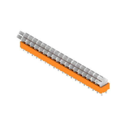 9511960000 - 19-Pole 5mm PCB Terminals with 135° Angle & Solder Pins  (Pack of 50)