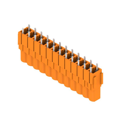 1682830000 - 5.08mm 12-Pole Orange Female PCB Connector with Dovetails  (Pack of 24)