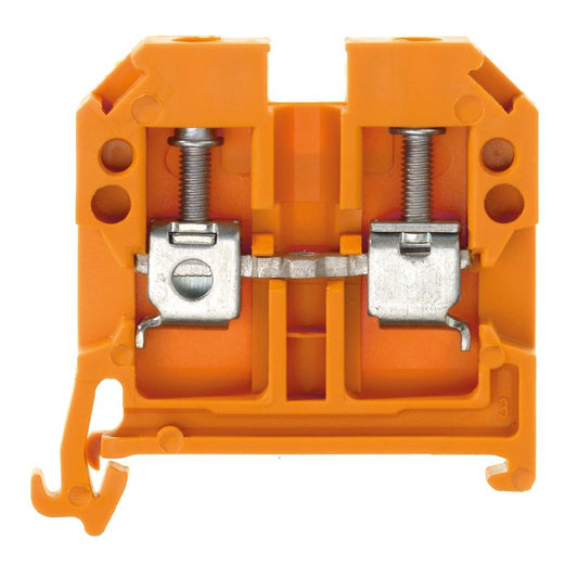 1323660000 - Orange 4mm² Feed-Through Terminal Block, 32A Rating  (Pack of 50)