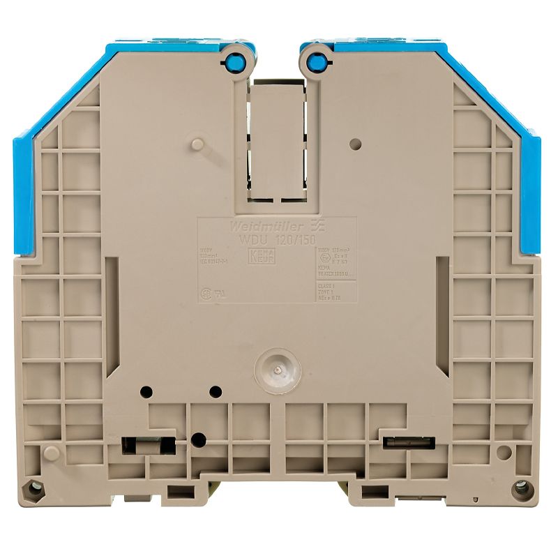 1024580000 - Blue 120mm² Feed-Through Terminal Block, 269A, Screw Connection  (Pack of 10)