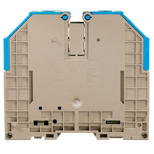 1024580000 - Blue 120mm² Feed-Through Terminal Block, 269A, Screw Connection  (Pack of 10)