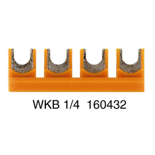 1604320000 - 41A Orange 4-Pole Cross-Connector, 8mm Pitch  (Pack of 50)