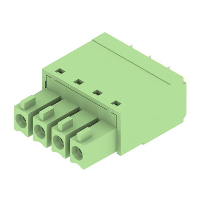 1969300000 - 3.81mm Female Plug-in Connector, 4 Poles, 180° Design  (Pack of 50)