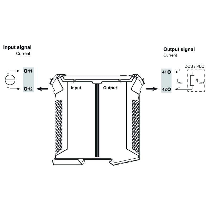 7760054123 - Fixed Passive Isolator for Current Signals - Galvanically Isolated