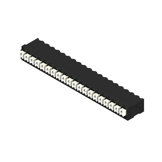 1869550000 - Black 3.81mm PCB Terminal Block with 20 Poles and Push Button  (Pack of 7)