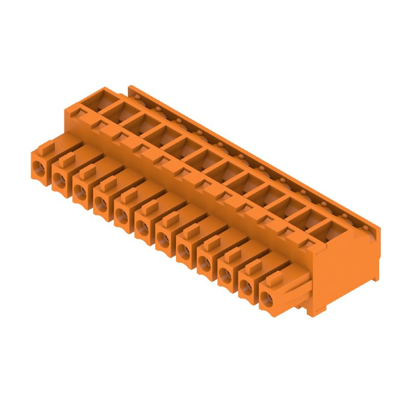 1939930000 - 3.81mm 12-Pole PCB Female Connector with 90-Degree Angle  (Pack of 50)