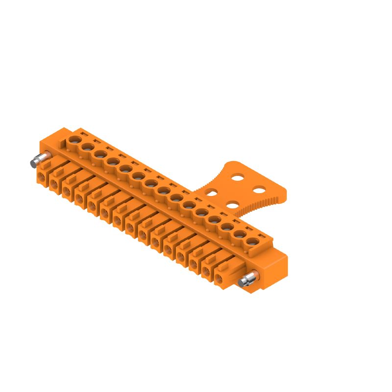 1236680000 - 3.81mm 15-Pole PCB Connector, 180° Angle, RoHS & UL Certified  (Pack of 50)