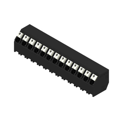 1884840000 - 5.08mm 13-Pole Black Terminal with 1.5mm Push-In Pins  (Pack of 8)