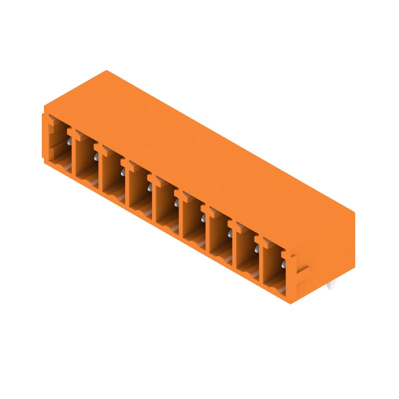 1942140000 - 3.81mm Male Header Connector, 9 Poles at 90°  (Pack of 48)