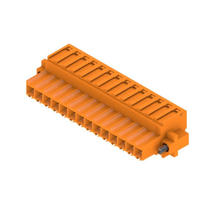 1759000000 - 3.50mm 14-Pole Female PCB Connector with Clamping Yoke  (Pack of 30)