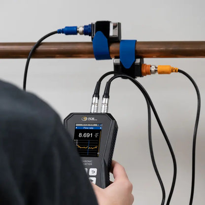 PCE-TDS 200 SML - Handheld Ultrasonic Flowmeter with 32 GB Memory and Display