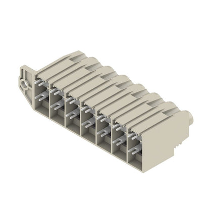 1386690000 - 15mm PCB Terminal Block, 7 Poles, 4.5mm Pin, Pebble Grey  (Pack of 10)