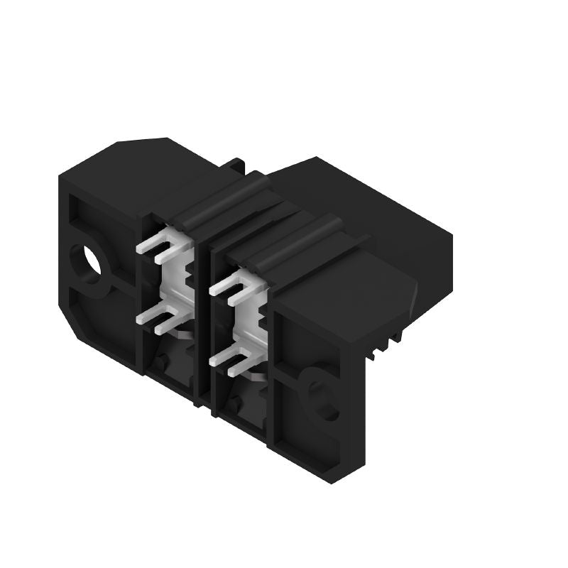 1226520000 - Black PCB Terminal 15mm, 2 Poles, 4.5mm Solder Pins  (Pack of 20)